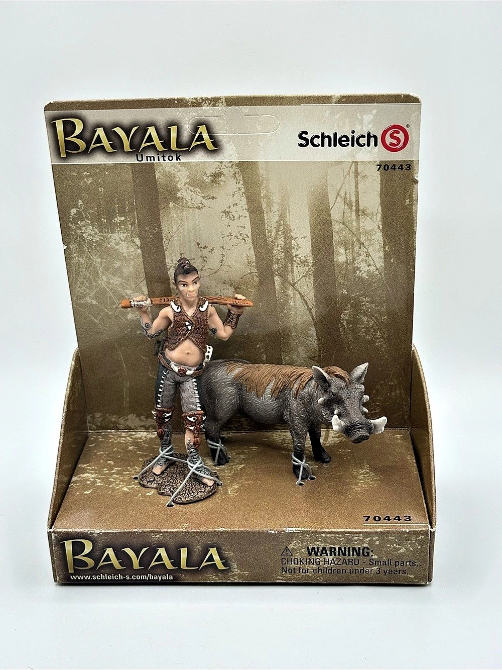 Schleich 70443 Bayala Umitok Warthog Fantasy Figure Set Elf Toy Retired Packaged
